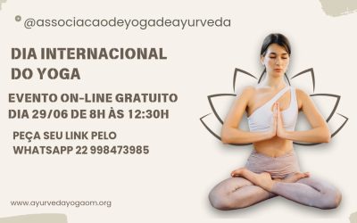 Homenagem ao Dia Internacional do Yoga